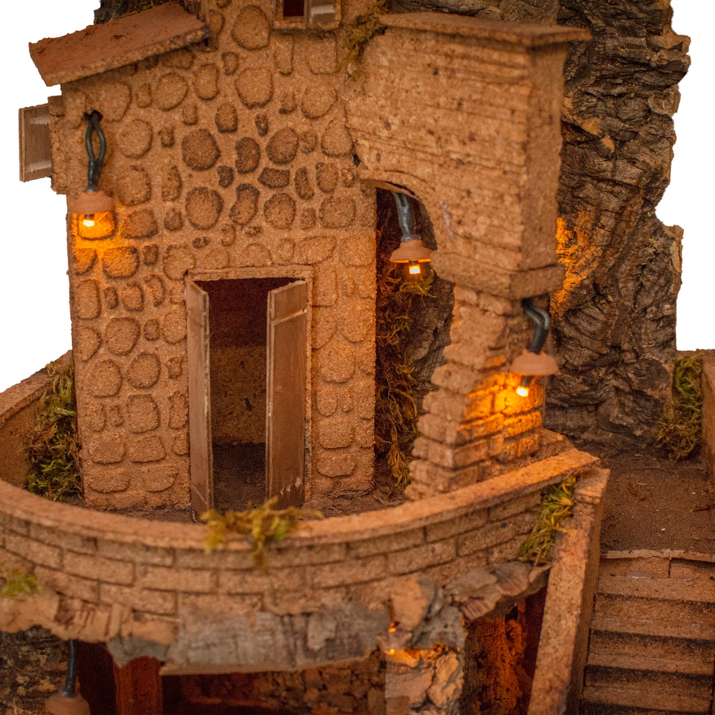 NATIVITY SCENE WITH HOUSE