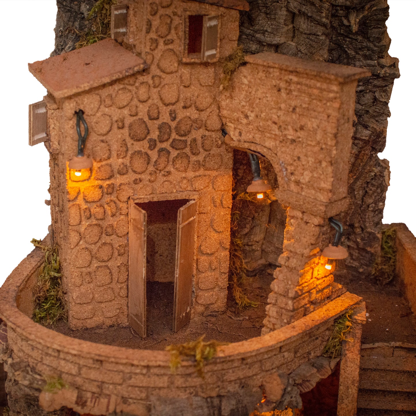 NATIVITY SCENE WITH HOUSE
