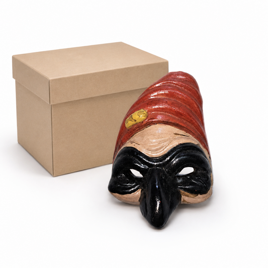Maschera di Pulcinella Artigianale